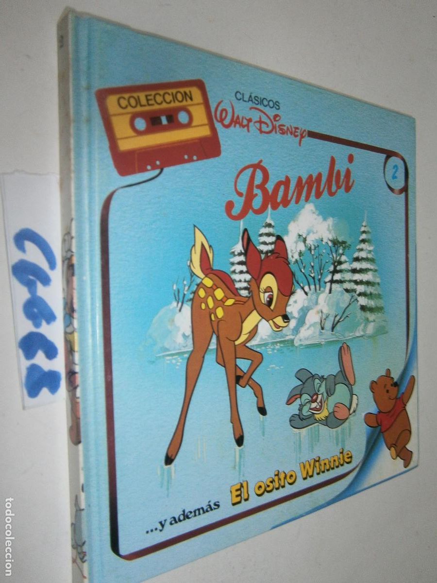 Libros de segunda mano: ANTIGUO CUENTO - BAMBI/EL OSITO WINNIE