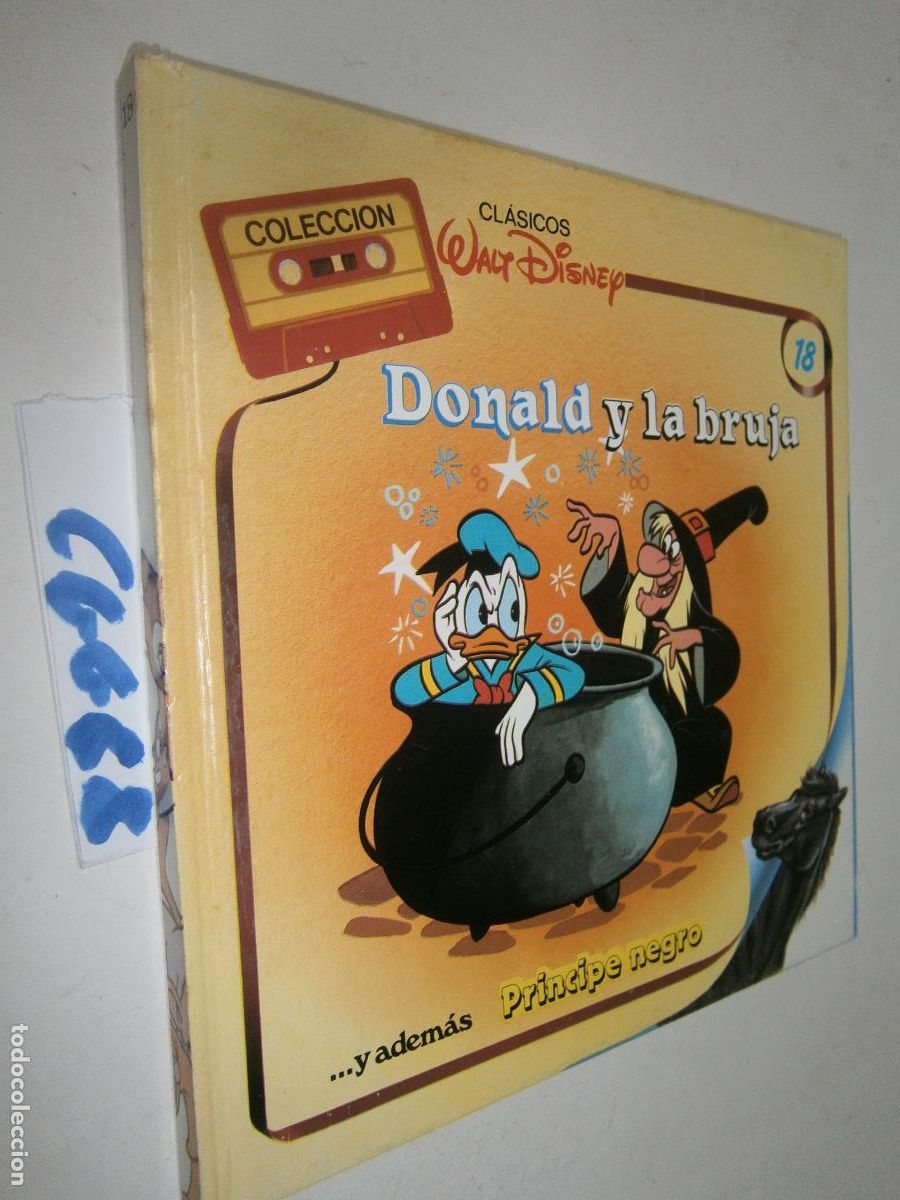 Libros de segunda mano: ANTIGUO CUENTO - DONALD Y LA BRUJA/PRINCIPE NEGRO