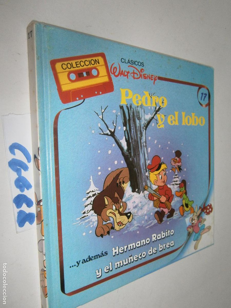 Libros de segunda mano: ANTIGUO CUENTO - PEDRO Y EL LOBO/HERMANO RABITO Y EL NUMERO DE BREA