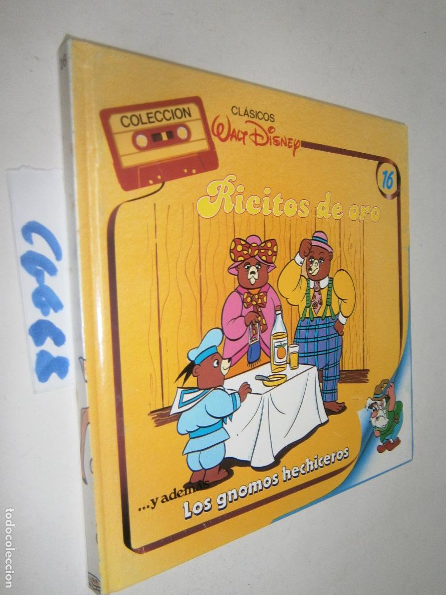 Libros de segunda mano: ANTIGUO CUENTO - RICITOS DE ORO/LOS GNOMOS HECHICEROS