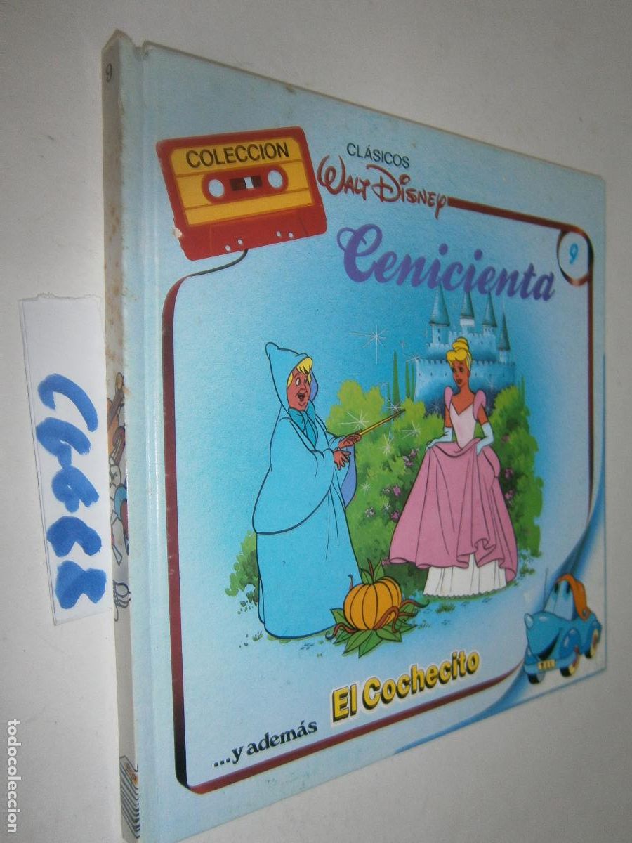 Libros de segunda mano: ANTIGUO CUENTO - CENICIENTA/EL COCHECITO
