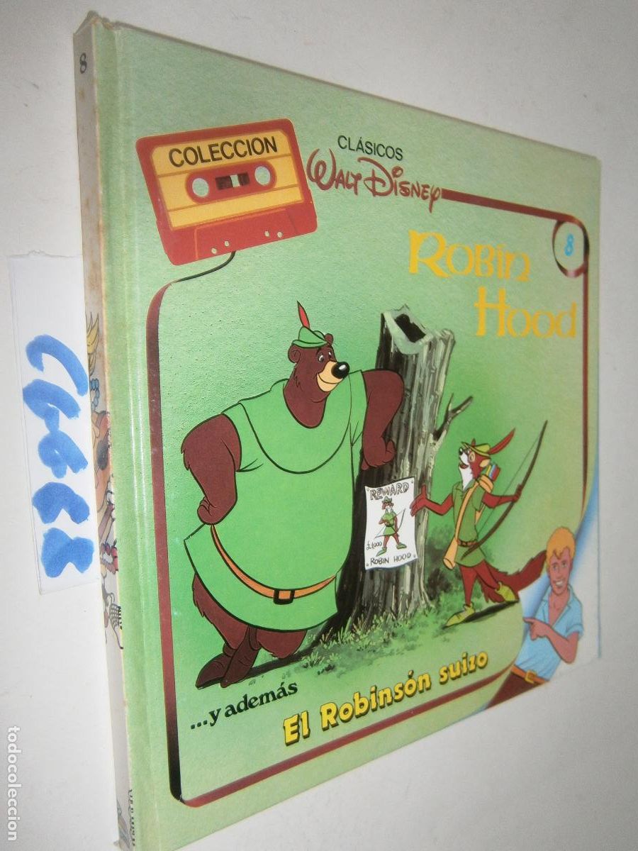 Libros de segunda mano: ANTIGUO CUENTO - ROBIN HOOD/EL ROBINSON SUIZO