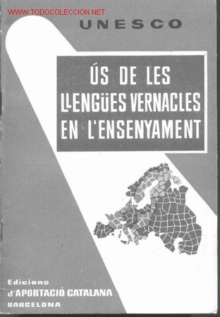 Libros de segunda mano: &Uacute;S DE LES LLENG&Uuml;ES VERNACLES EN LENSENYAMENT - Foto 1