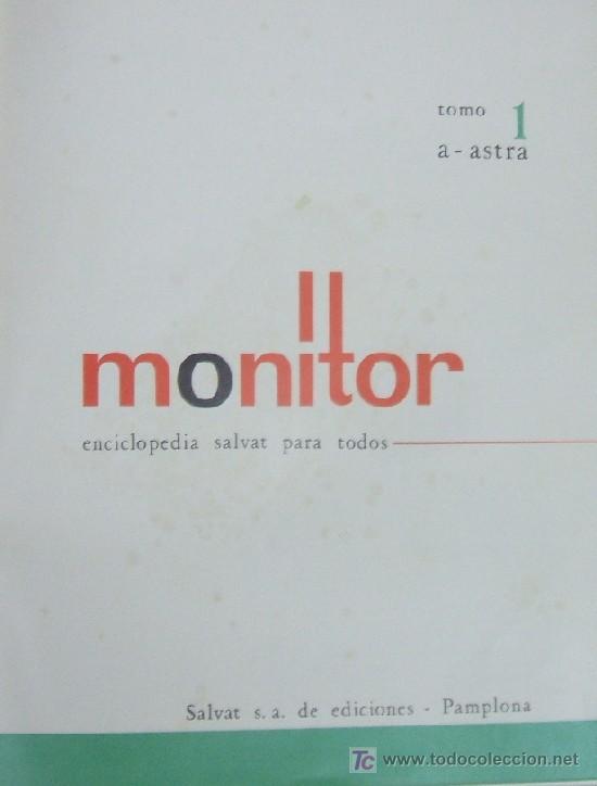 Libros de segunda mano: MONITOR  (DIC-48) - Foto 1