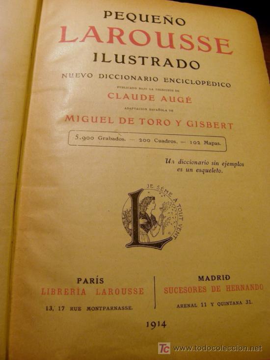Libros de segunda mano: PEQUE&Ntilde;O LAROUSSE - Foto 2