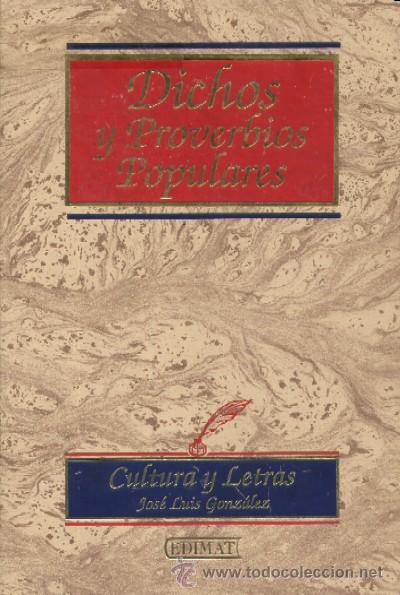 Libros de segunda mano: DICHOS Y PROVERBIOS POPULARES  (DIC-21) - Foto 1