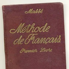 Libros de segunda mano: LIBRO - METHODE DE FRANÇAIS, PREMIER LIVRE - MASSE - EDITORIAL ARALUCE