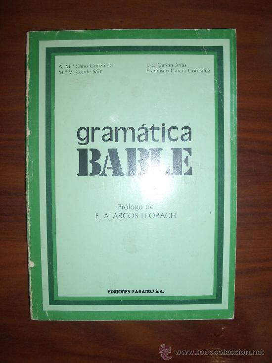 Libros de segunda mano: Gram&aacute;tica Bable. 1976. - Foto 1