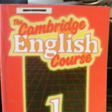 Libros de segunda mano: THE CAMBRIDGE ENGLISH COURSE 1 - STUDENT'S BOOK. 1989.. Lote 36502279