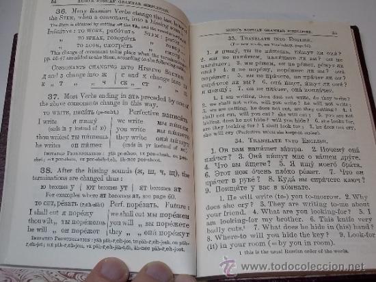 Libros de segunda mano: Hugos Simplified System Russian Grammar Simplified an easy  rapid self-instructor - Foto 2