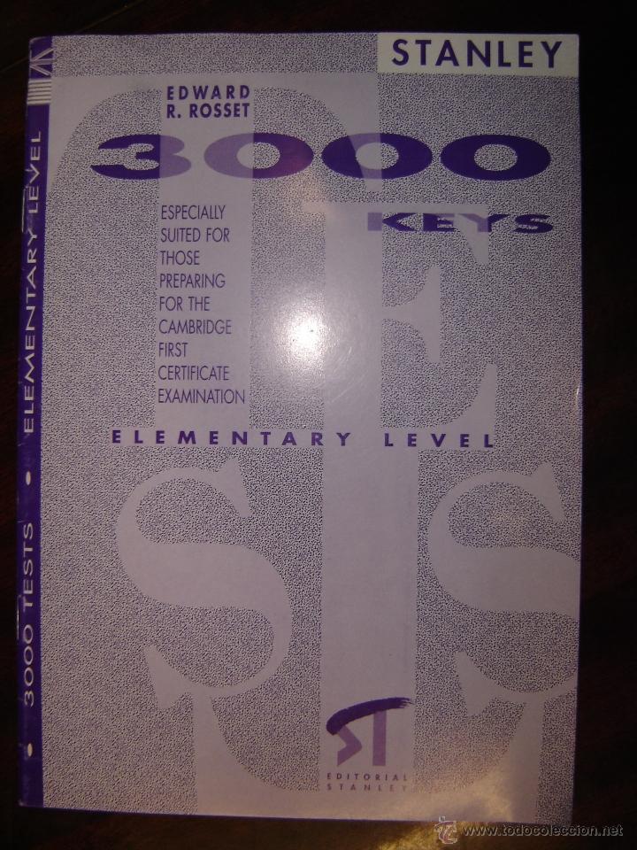Libros de segunda mano: Key 3000 Test, Elementary Level, Stanley - Foto 1