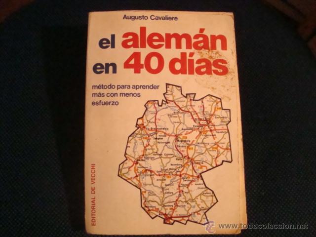 Libros de segunda mano: (683) EL ALEMAN EN 40 DIAS - Foto 1