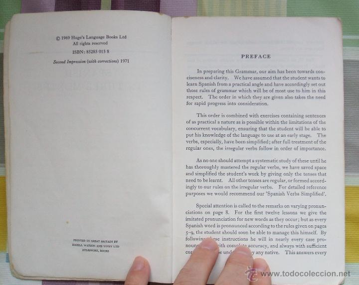 Libros de segunda mano: SPANISH SELF-TUITION IN THREE MONTHS - HUGOS SIMPLIFIED SYSTEM - Foto 4
