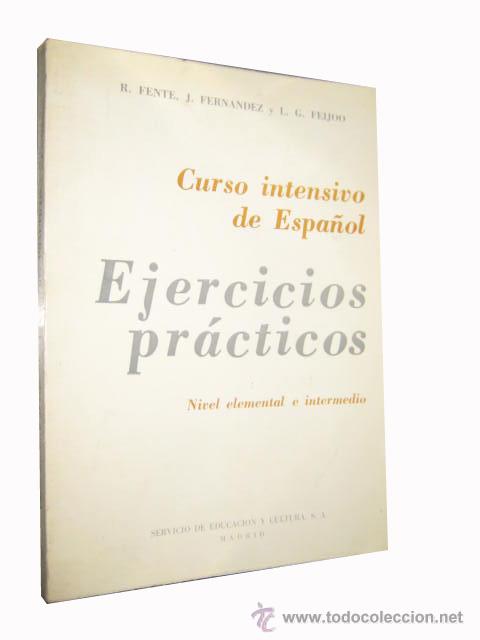 Libros de segunda mano: CURSO INTENSIVO DE ESPA&Ntilde;OL. EJERCICIOS PRACTICOS. 1976. - Foto 1