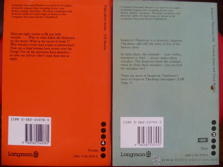 Libros de segunda mano: 8 ghost stories and Inspector Thackeray calls de Longman - Foto 2
