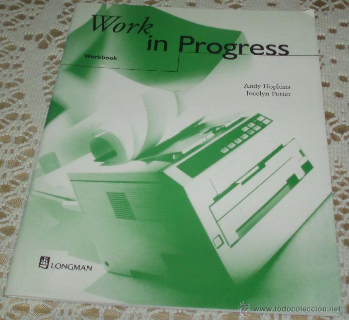 Libros de segunda mano: work in progress  Longman libro para aprender ingles - Foto 1