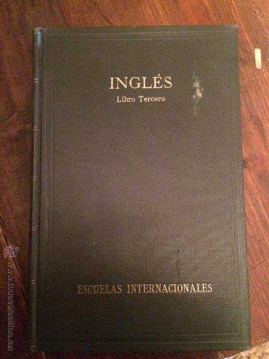 Libros de segunda mano: Libro escolar de ingles a&ntilde;os 40-50 - Foto 1