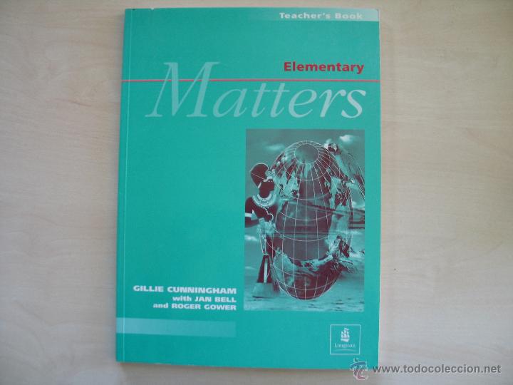 Libros de segunda mano: teachers book matters elementary - Foto 1