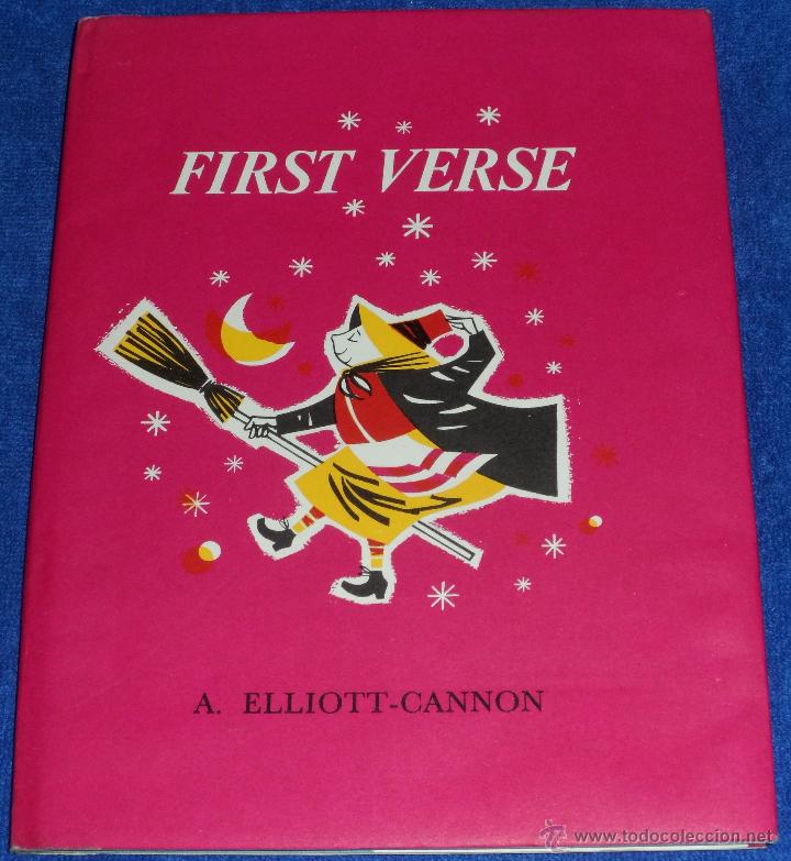 Libros de segunda mano: First Verse - Elliott-Cannon (1966) - Foto 1