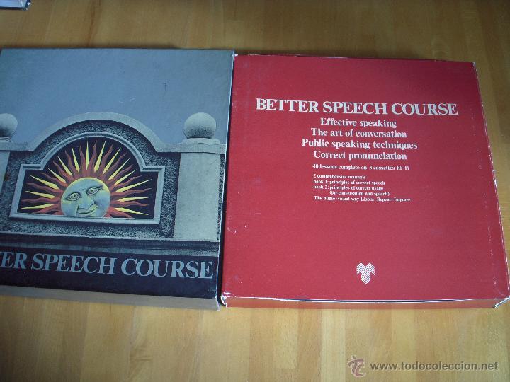 Libros de segunda mano: better Speech Course, completo - Foto 1