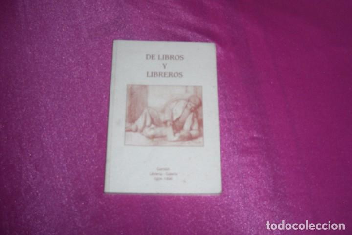 Libros de segunda mano: DE LIBROS Y LIBREROS. CORNION. GIJON, 1996.E/1/1/2 - Foto 1