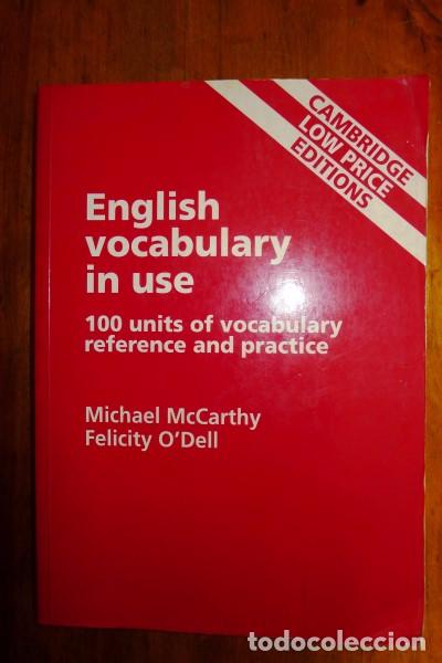 english vocabulary in use upper intermediate michael mccarthy