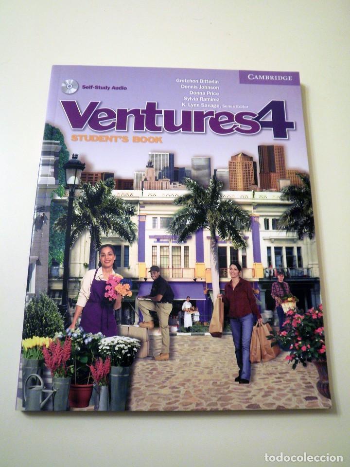 Libros de segunda mano: Curso de Ingl&eacute;s Ventures 4 (2 libros + CD) - Foto 3