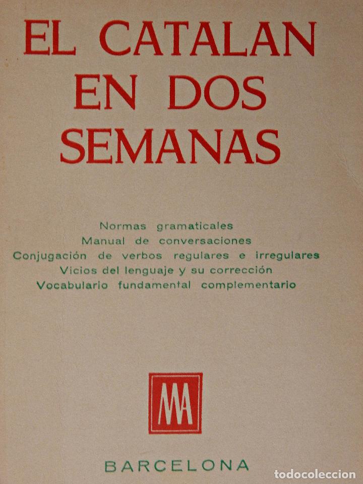 Libros de segunda mano: El catal&aacute;n en dos semanas - Foto 1