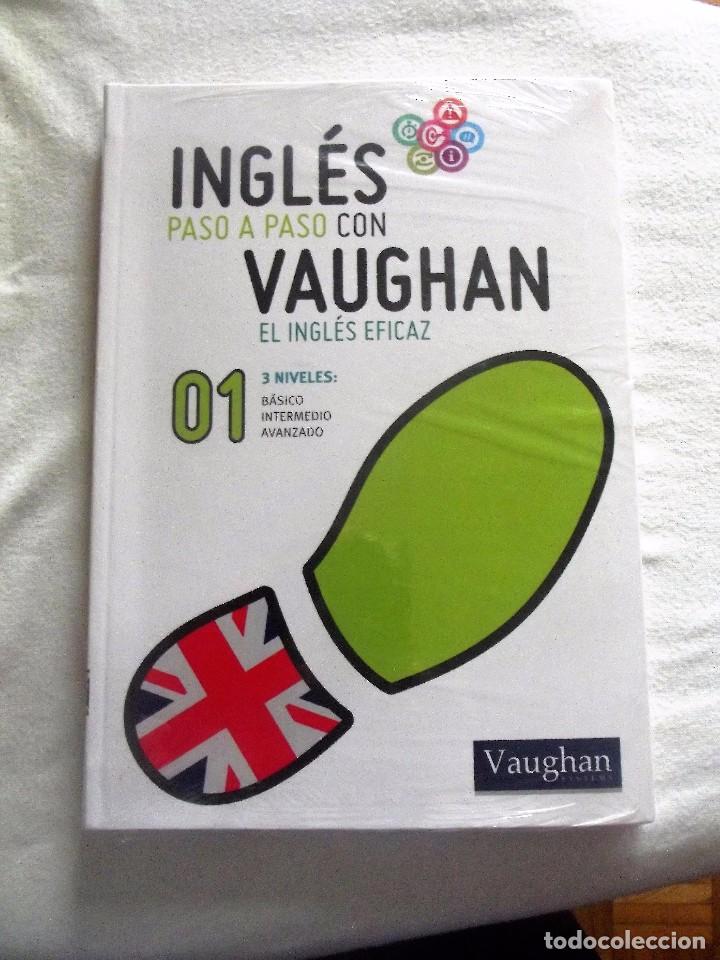 Libros de segunda mano: INGLES PASO A PASO CON VAUGHAN CON CD - Foto 1