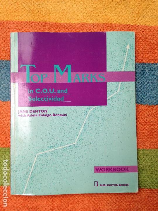 Libros de segunda mano: top marks in cou and selectividad workbook 1995 - Foto 1