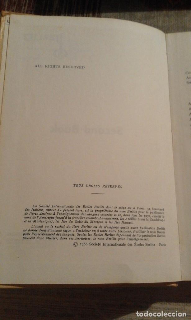 Libros de segunda mano: English Second book - Berlitz - 1966 - Foto 5