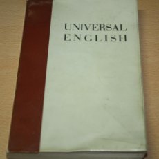 Libros de segunda mano: UNIVERSAL ENGLISH - MICHAEL LANGLEY Y TERRIE PEPTT
