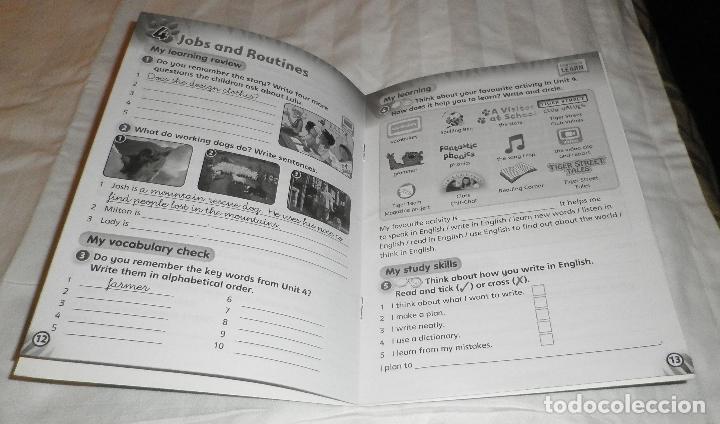 Libros de segunda mano: Tiger 4 team  progress journal  Macmillan  primary 4 - Foto 2
