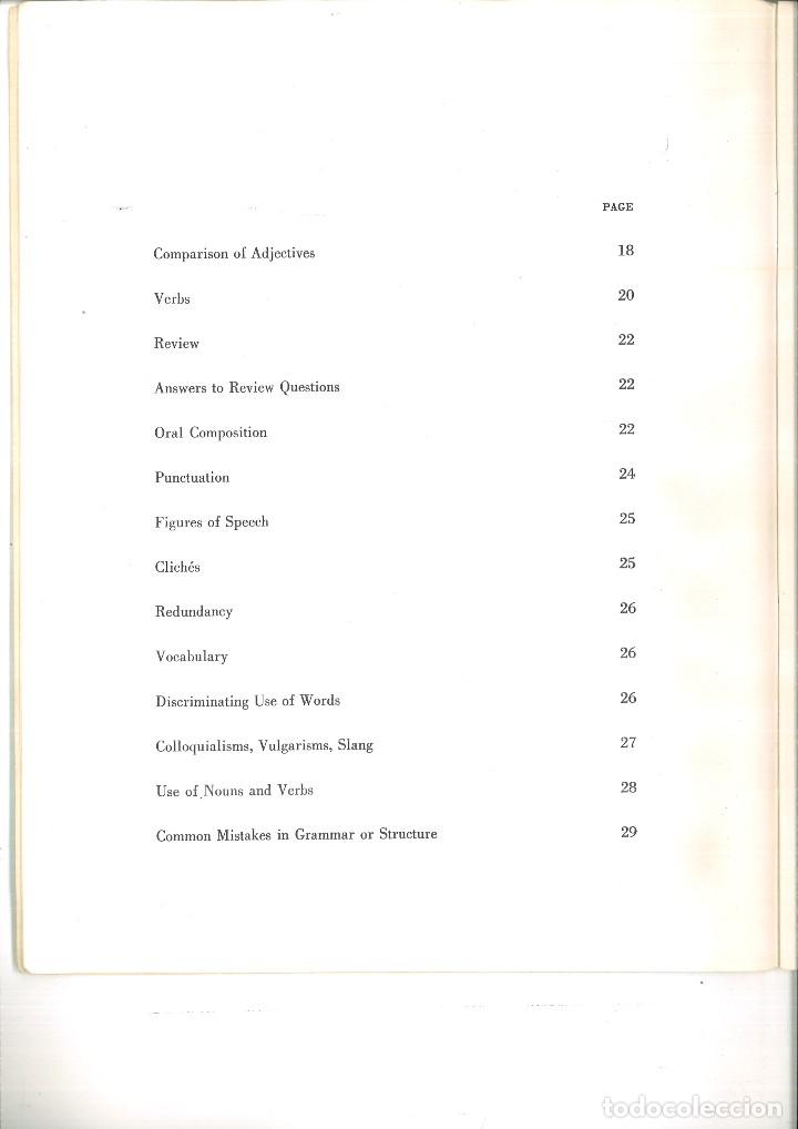 Libros de segunda mano: THE LIVING LANGUAGE BETTER SPEECH COURSE, LOS IDIOMAS VIVIENTES - Foto 3