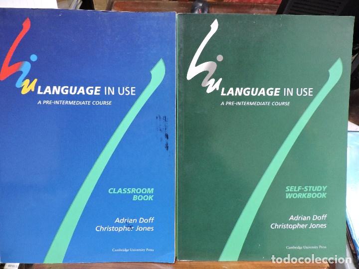 Libros de segunda mano: Language in use. A pre-intermediate course. Classroom book and workbook. DOFF, A. JONES, C. - Foto 1