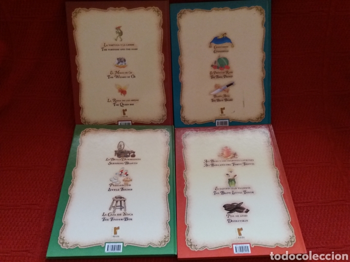 Libros de segunda mano: SIETE LIBROS COLECCION CUENTOS BILING&Uuml;ES - Foto 2