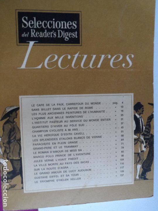 Libros de segunda mano: LECTURES  SELECCIONES DE READER&acute;S DIGEST - FRANCES - Foto 1