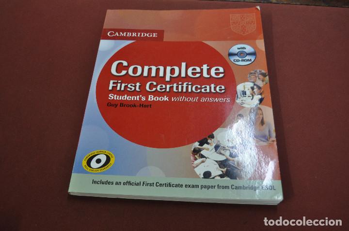 Libros de segunda mano: Complete first certificate - Cambridge - XI1 - Foto 1