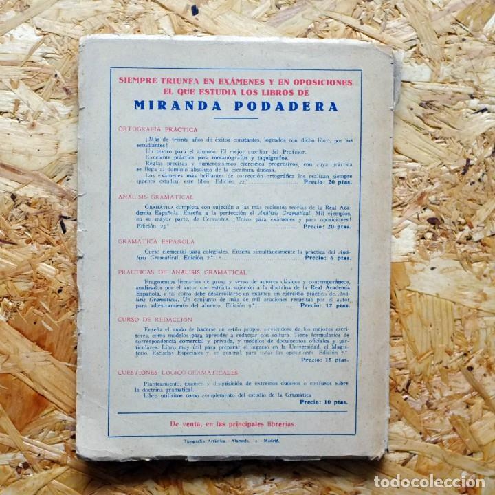 Libros de segunda mano: Curso de Redacci&oacute;n de Luis Miranda Podadera. - Foto 2