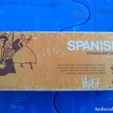 Libros de segunda mano: SPANISH VOCABULARY CARDS. Lote 135510918