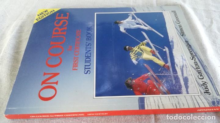 Libros de segunda mano: on course for first certificate-heinemann / student&acute;s book - Foto 1
