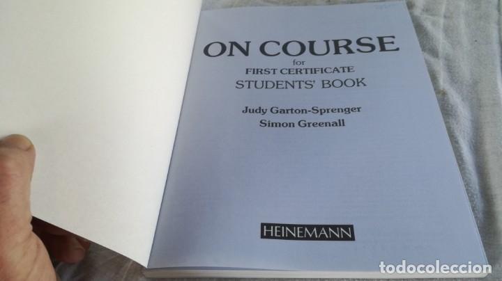 Libros de segunda mano: on course for first certificate-heinemann / student&acute;s book - Foto 5