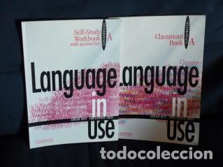 Libros de segunda mano: LANGUAGE IN USE - INTERMEDIATE - CAMBRIGE UNIVERSITY PRESS - CLASSROOM BOOK & WORKBOOK - Foto 1