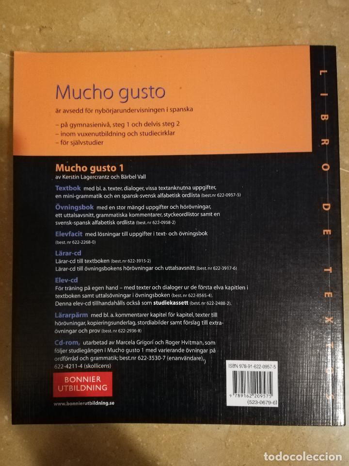 Libros de segunda mano: MUCHO GUSTO 1 SPANSKA FÖR NYBÖRJARE (LIBRO DE TEXTO) LAGERCRANTZ / VALL (ESPAÑOL PARA SUECOS) - Foto 12 - 143565654