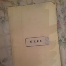 Libros de segunda mano: GREC - LIBRO DE GRIEGO CON BASE EN CATALAN -SIN TAPAS