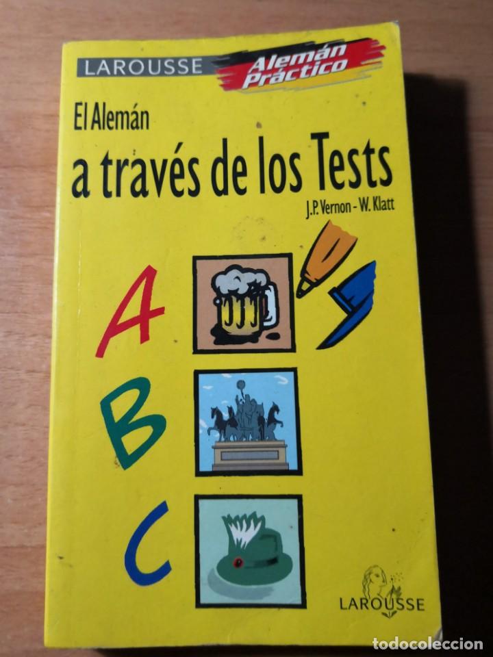 Libros de segunda mano: El alem&aacute;n a trav&eacute;s de los tests - Foto 1