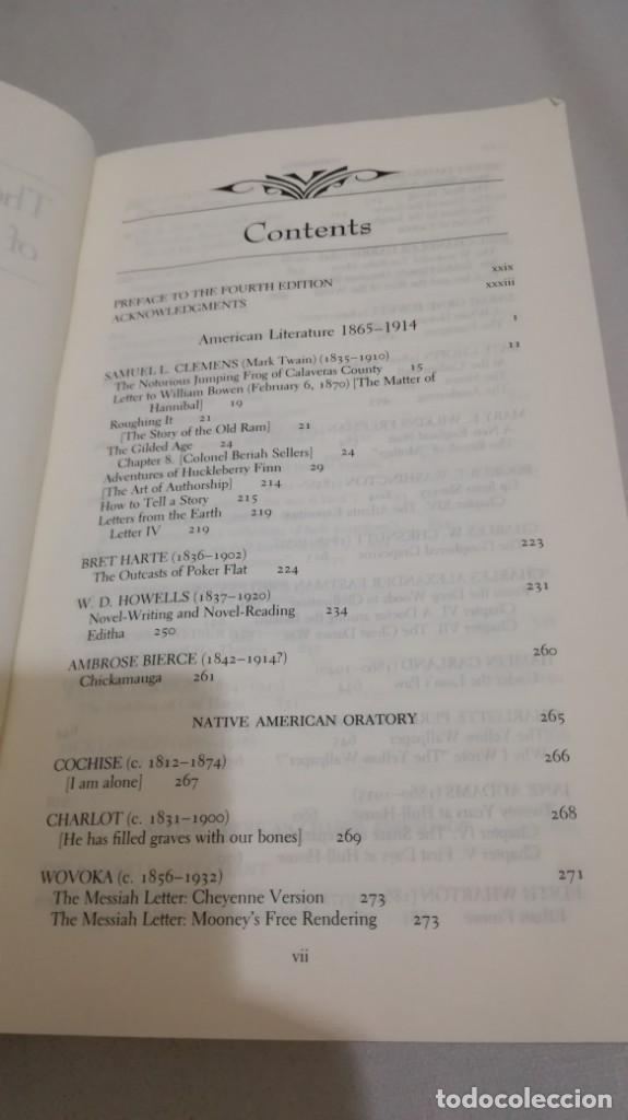 Libros de segunda mano: THE NORTON ANTHOLOGY OF AMERICAN LITERATURE. Vol 2 ANTOLOGIA LITERATURA AMERICANA FILOLOGÍA - Foto 12 - 158404686