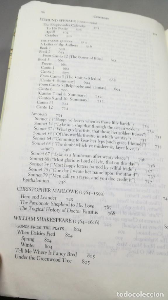 Libros de segunda mano: THE NORTON ANTHOLOGY ENGLISH LITERATURE ANTOLOGÍA LITERATURA INGLESA FILOLOGÍA VOL 1 - Foto 13 - 158405098