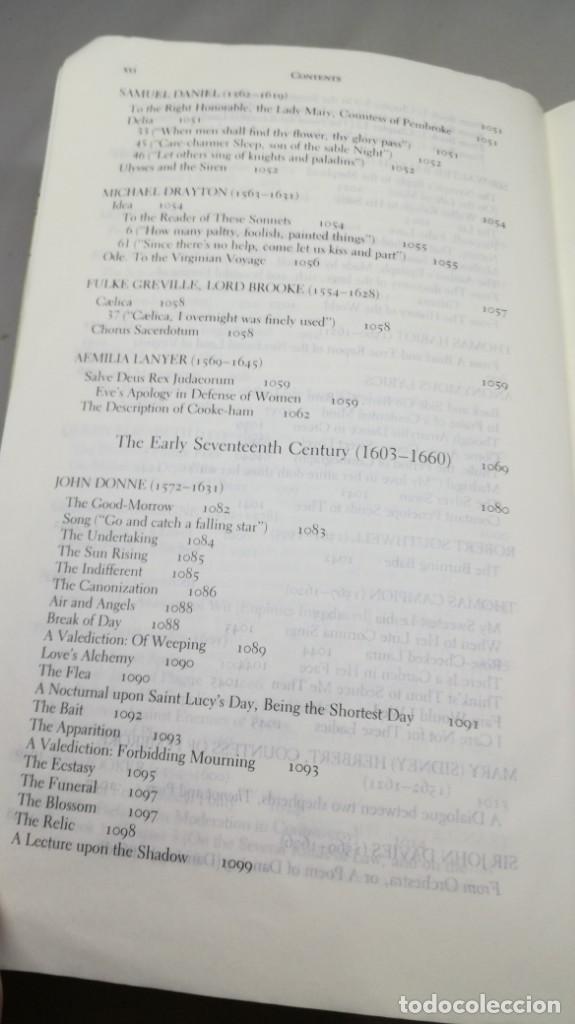 Libros de segunda mano: THE NORTON ANTHOLOGY ENGLISH LITERATURE ANTOLOGÍA LITERATURA INGLESA FILOLOGÍA VOL 1 - Foto 15 - 158405098