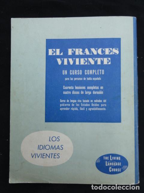 Libros de segunda mano: LIBRO - EL FRANCES VIVIENTE -. A&Ntilde;O 1963. - Foto 3